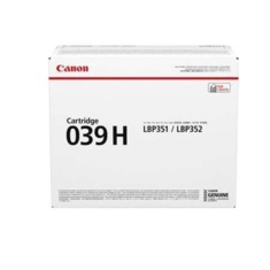 TONER CANON 039H NEGRO 25.000 COPIAS Consumibles impresión láser