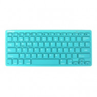 TECLADO INALAMBRICO SILVER HT COLORS TURQUESA