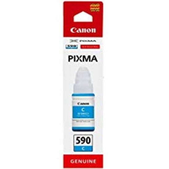 BOTELLA TINTA CANON GI - 590C CIAN 70ML Consumibles impresión de tinta