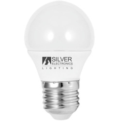 BOMBILLA LED SILVER ELECTRONIC ECO ESFERICA