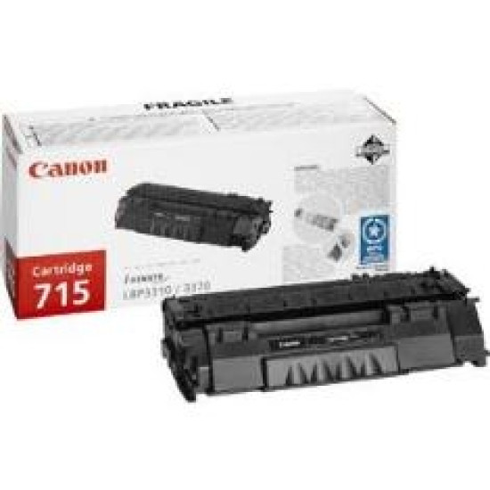 TONER CANON 715 NEGRO 3000 PÁGINAS Consumibles impresión láser