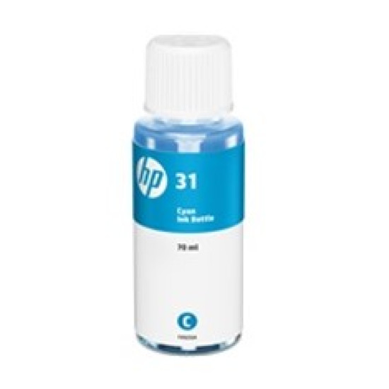 BOTELLA TINTA HP 31 CIAN 70ML Consumibles impresión de tinta