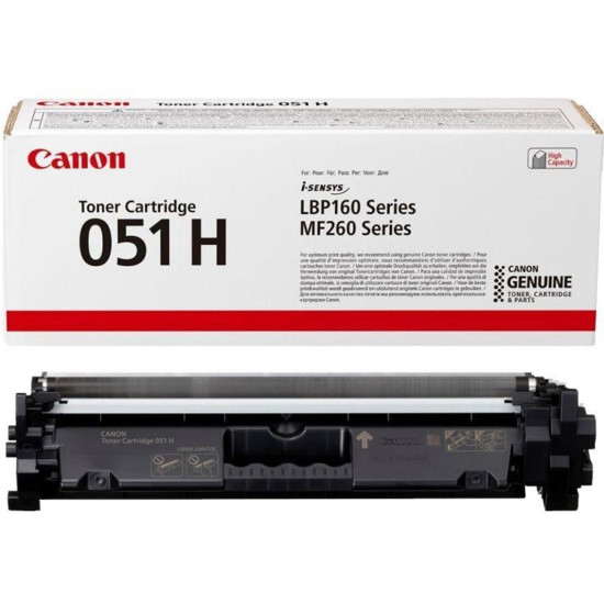 TONER CANON 051H LBP162DW MF264DW MF267DW Consumibles impresión láser