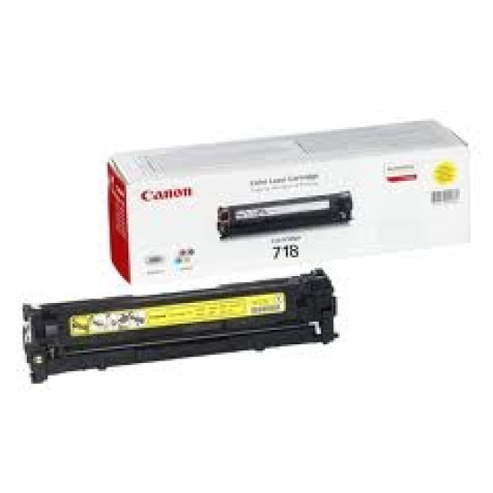 TONER CANON 718Y 2.900 PÁGINAS LBP - 7200CDN Consumibles impresión láser
