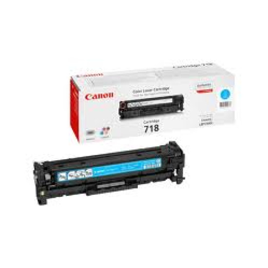 TONER CANON 718C CIAN 2661B002 ORIGINAL Consumibles impresión láser