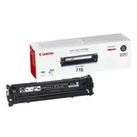 TONER CANON 718BK 3.400 PAGINAS LBP - 7200CDN Consumibles impresión láser