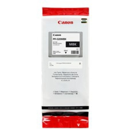 CARTUCHO CANON PFI - 320 MBK NEGRO MATE Consumibles gran formato