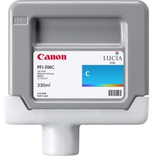 CARTUCHO CANON PFI - 306C IPF8400SE IPF8300S IPF8400S Consumibles gran formato