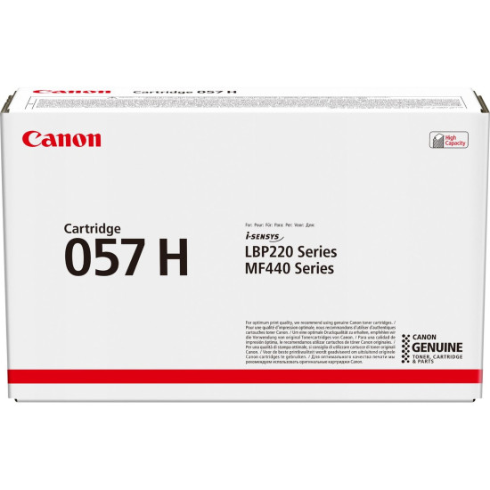 TONER CANON 057H NEGRO LBP220 MF440 Consumibles impresión láser