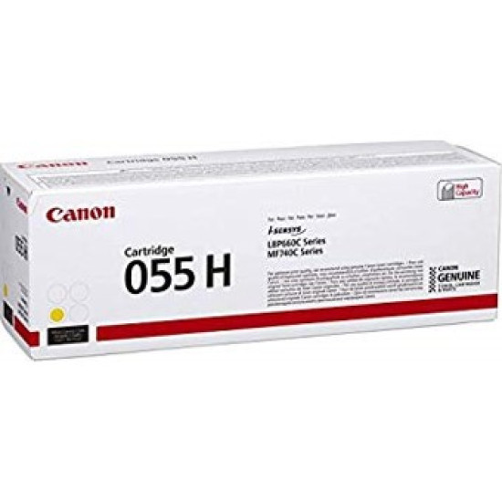 TONER CANON 055H AMARILLO 3017C002 Consumibles impresión láser