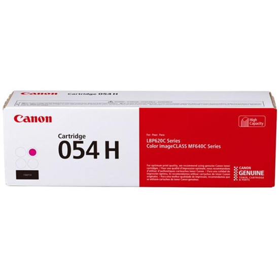 TONER CANON 054H MAGENTA 2300 PAG Consumibles impresión láser