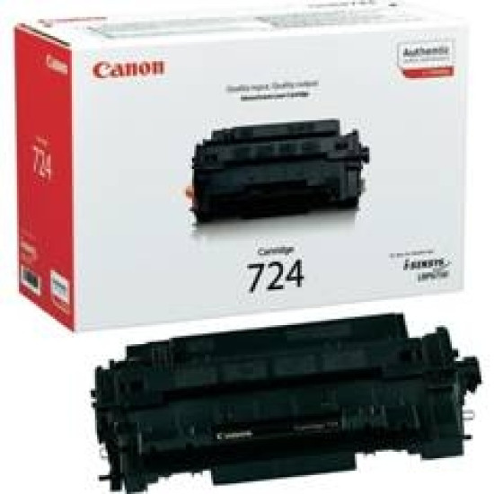 TONER CANON 724 NEGRO 6000 PAGINAS Consumibles impresión láser