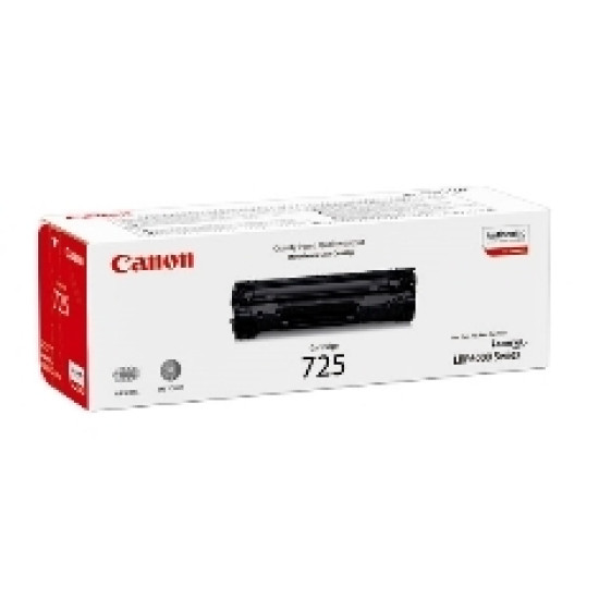 TONER CANON 725 NEGRO 1600 PÁGINAS Consumibles impresión láser