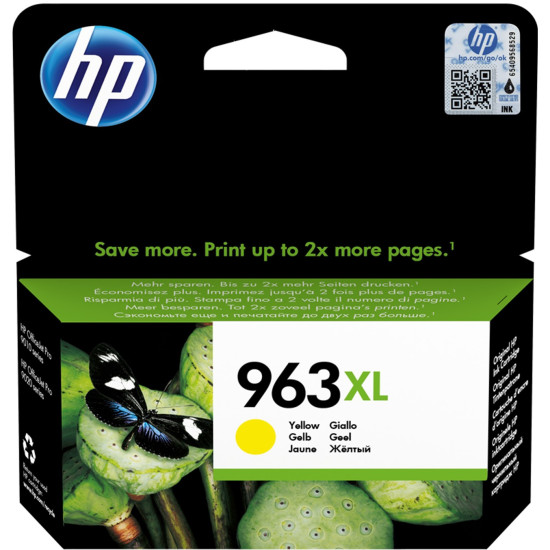 CARTUCHO TINTA HP 963XL 3JA29AE AMARILLO Consumibles impresión de tinta