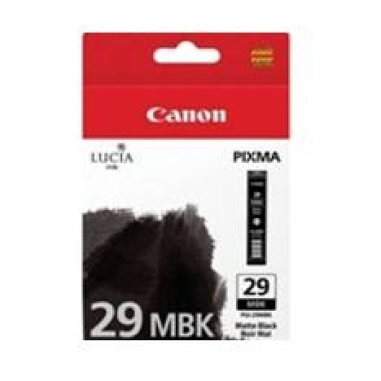 CARTUCHO TINTA CANON PGI - 29MBK NEGRO MATE Consumibles impresión de tinta