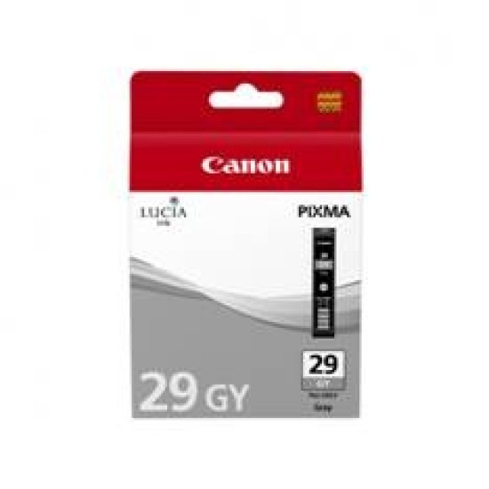 CARTUCHO TINTA CANON PGI - 29GY GRIS PIXMA Consumibles impresión de tinta