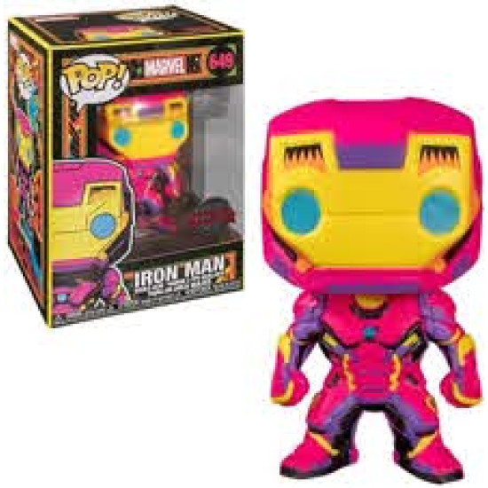 FUNKO POP MARVEL BLACK LIGHT IRONMAN Funkos