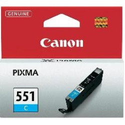 CARTUCHO TINTA CANON CLI - 551 CIAN MG6350