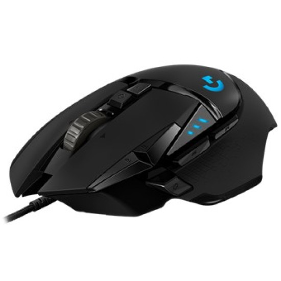 MOUSE RATON LOGITECH G502 HERO OPTICO Ratones