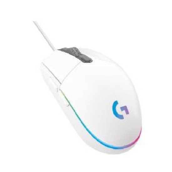 MOUSE RATON LOGITECH G203 LIGHTSYNC BLANCO Ratones