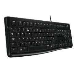 TECLADO LOGITECH K120 USB NEGRO EN