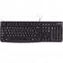 TECLADO LOGITECH K120 USB NEGRO BELGA