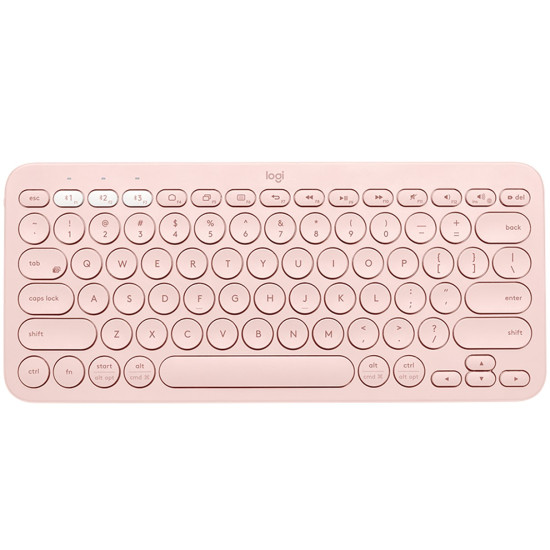 TECLADO LOGITECH K380 MULTI - DEVICE BLUETOOTH ROSA Teclados