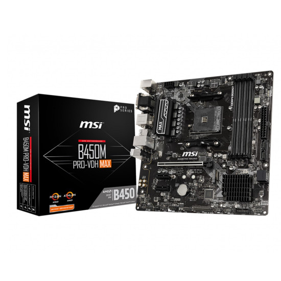 PLACA BASE MSI AMD B450M PRO - VDH Placas base