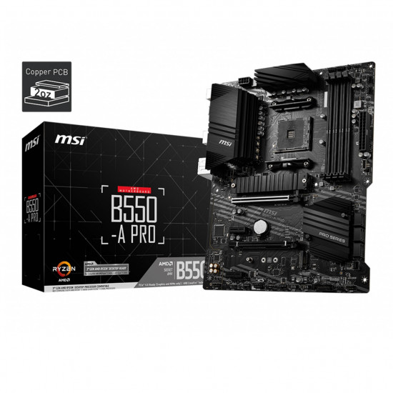 PLACA BASE MSI AMD B550 - A PRO Placas base