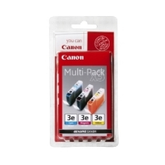 MULTIPACK CANON BCI - 3E I6500 S400 S450 Consumibles impresión de tinta