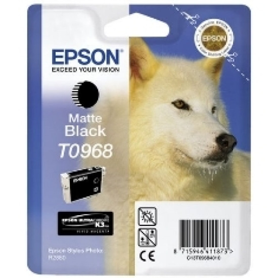 CARTUCHO TINTA EPSON C13T09684010 NEGRO MATE Consumibles impresión de tinta