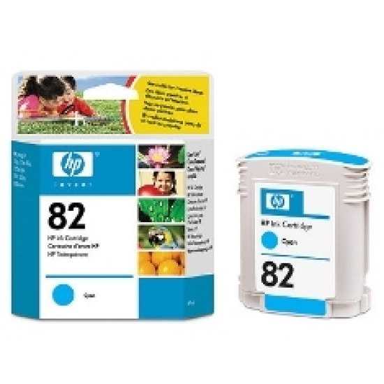 CARTUCHO TINTA HP 82 C4911A CIAN Consumibles impresión de tinta