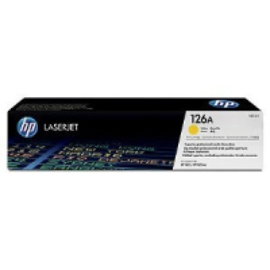 TONER HP 126A CE312A AMARILLO 1000 Consumibles impresión láser