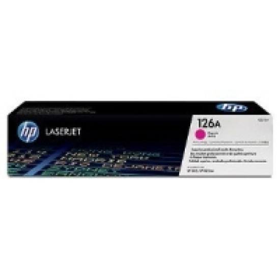 TONER HP 126A CE313A MAGENTA 1000 Consumibles impresión láser