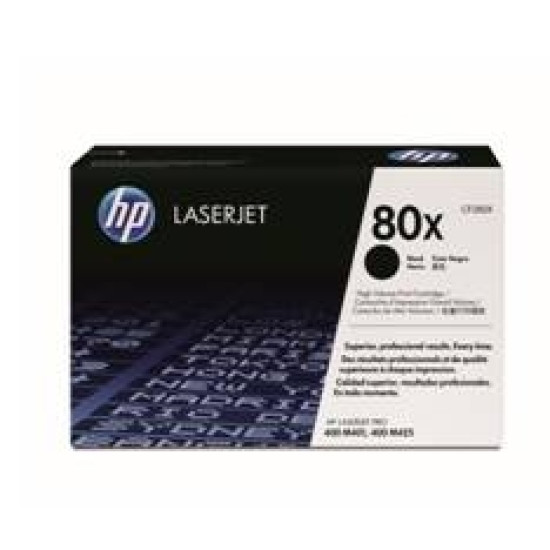 TONER HP CF280X NEGRO 80X M401 Consumibles impresión láser