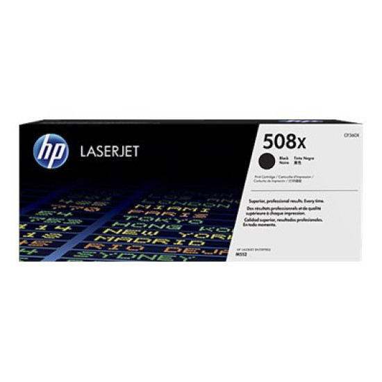 TONER HP 508X CF360X NEGRO M577 Consumibles impresión láser