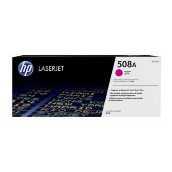 TONER HP 508A CF363A MAGENTA 5000 Consumibles impresión láser