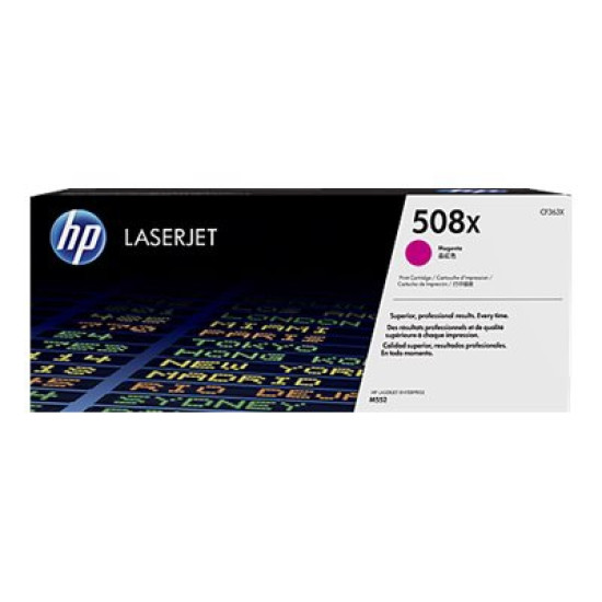 TONER HP 508X CF363X MAGENTA M577 Consumibles impresión láser