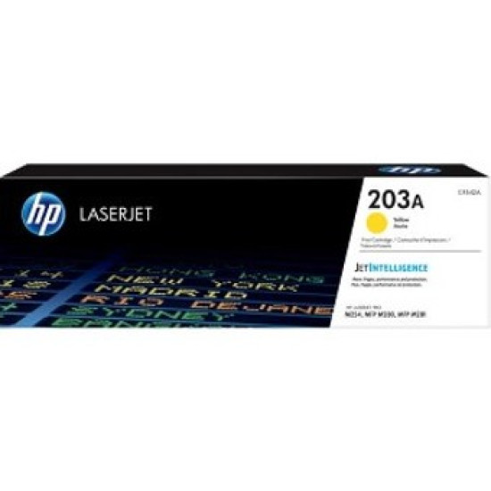 TONER HP 203A CF542A AMARILLO 1300 Consumibles impresión láser