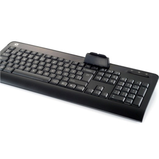 TECLADO CONCEPTRONIC USB CON LECTOR DNI Teclados