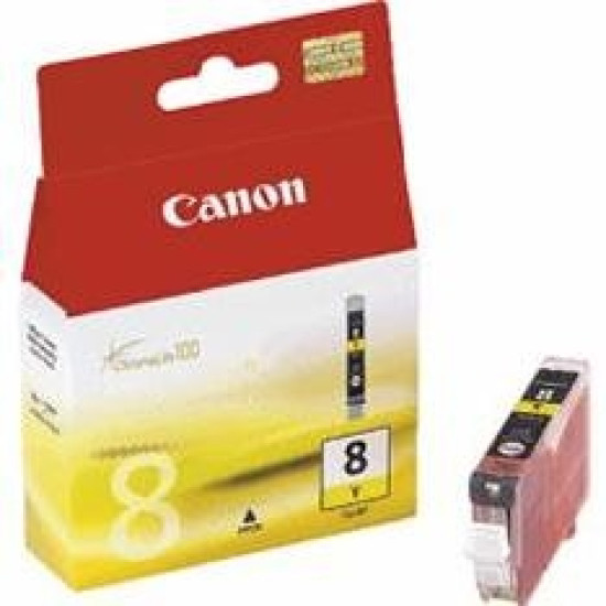 CARTUCHO TINTA CANON CLI8 AMARILLO 8ML Consumibles impresión de tinta