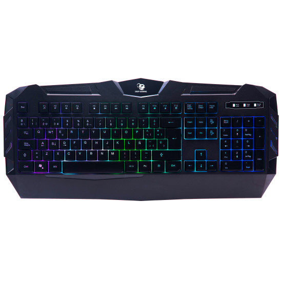 TECLADO DEEP GAMING DEEPCOLORKEY RGB USB Teclados