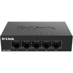 SWITCH D - LINK 5 PUERTOS GIGABITE PLUG