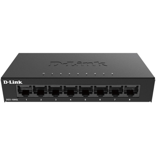 SWITCH D - LINK 8 PUERTOS GIGABYTE PLUG Switch