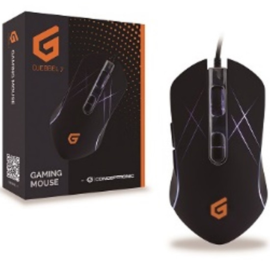 MOUSE RATON GAMING CONCEPTRONIC DJEBBEL01B USB Ratones