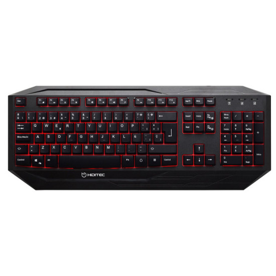 TECLADO HIDITEC GAMING GK200 RETROILUMINADO MEMBRANAS Teclados