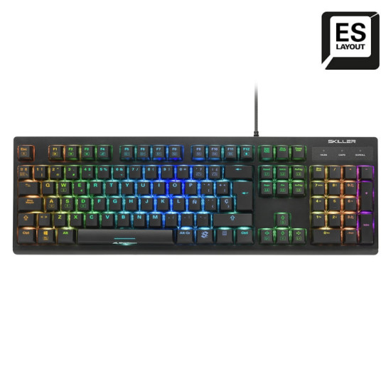 TECLADO GAMING SHARKOON SHARK SKILLER SGK30 Teclados