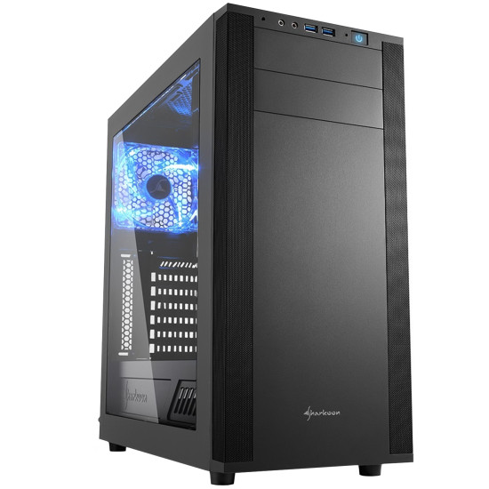 CAJA SHARKOON M25 - W ATX 2XUSB3.0 SIN Cajas