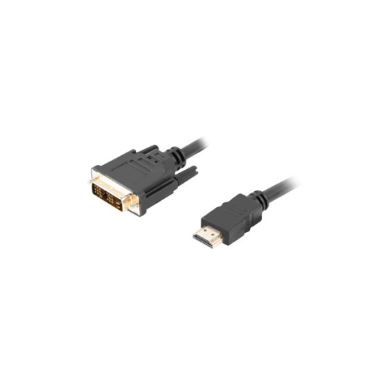 CABLE HDMI LANBERG MACHO DVI - D 18+1 Convertidores