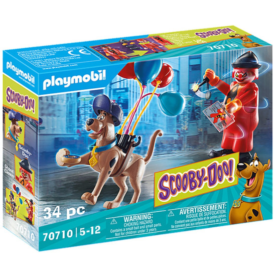PLAYMOBIL SCOOBY - DOO! AVENTURA CON GHOST CLOWN Playmobils
